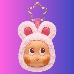 NIB Pop Mart Twinkle Twinkle savor the moment Strawberry rabbit Earphone Case